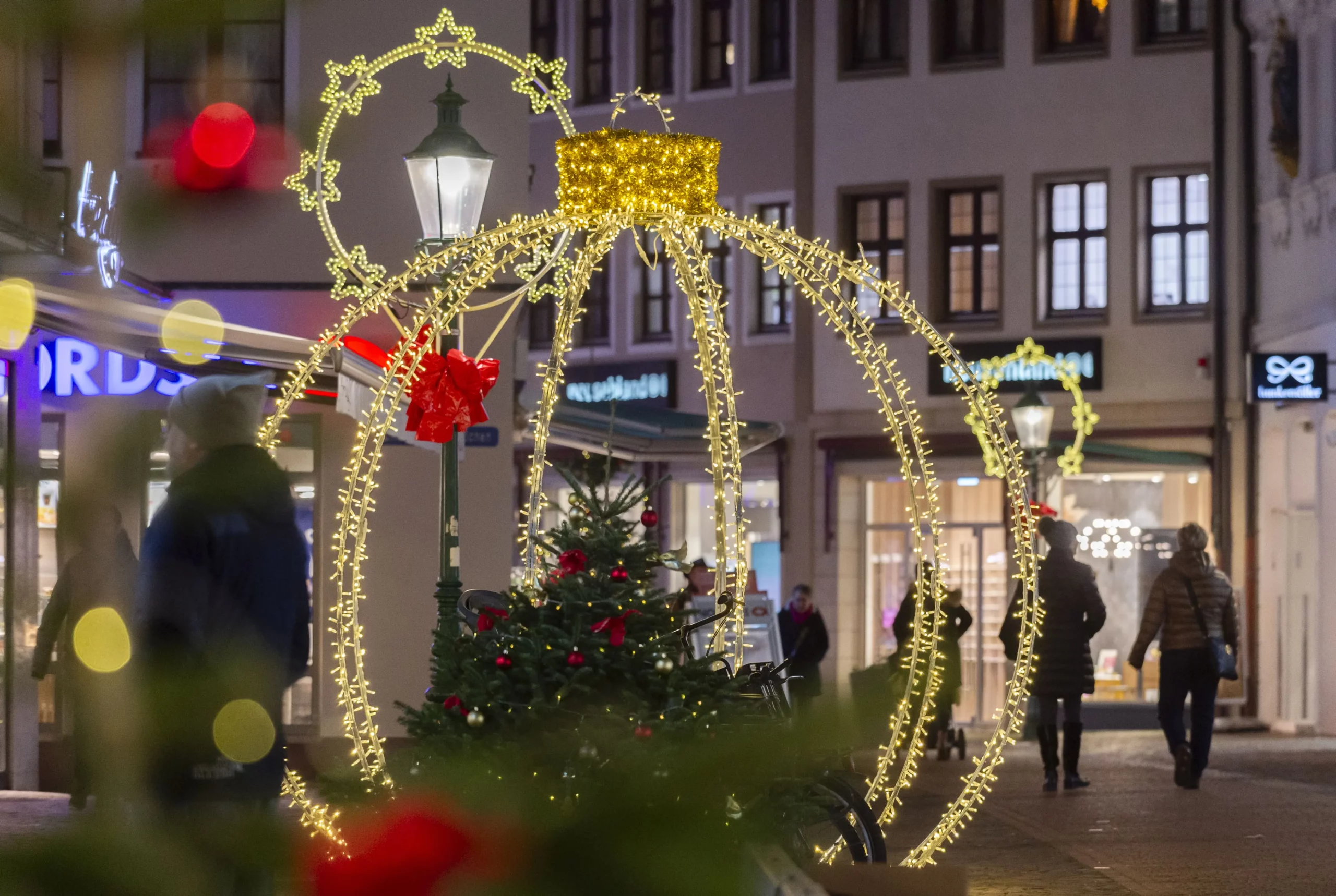 Weihnachtskugel Marktstraße