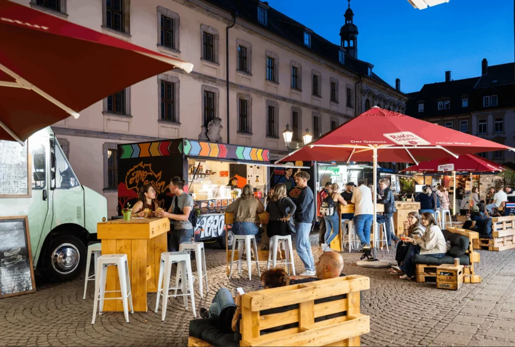 Food & Chill Area Jesuitenplatz
